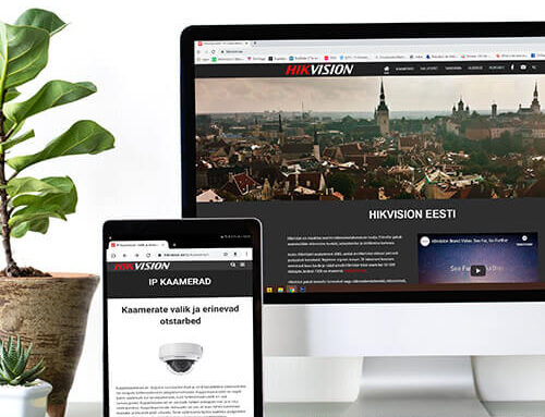Hikvision web page